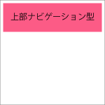 上部ナビゲーション型